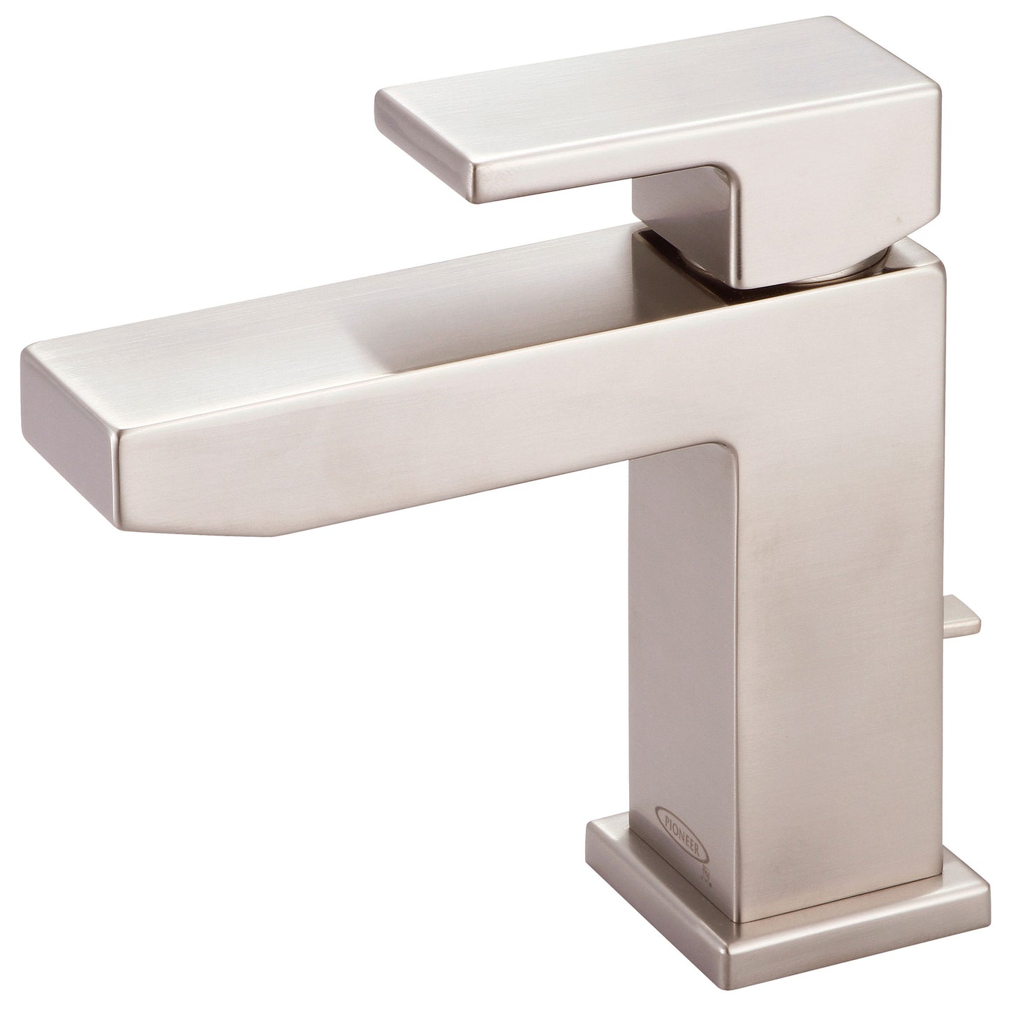 Pioneer 3Mo160-Bn Lav-Mod Single Lvr Hdl Rigid Spt W/Pop-Up 3/8" Flex-Pvd Bn