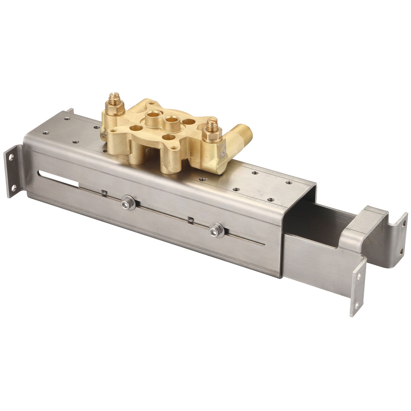 Pioneer 4400B Freestanding Tub Valve-Floor Joist Mounting Bracket-1/2" Combo Inlet W/Stop