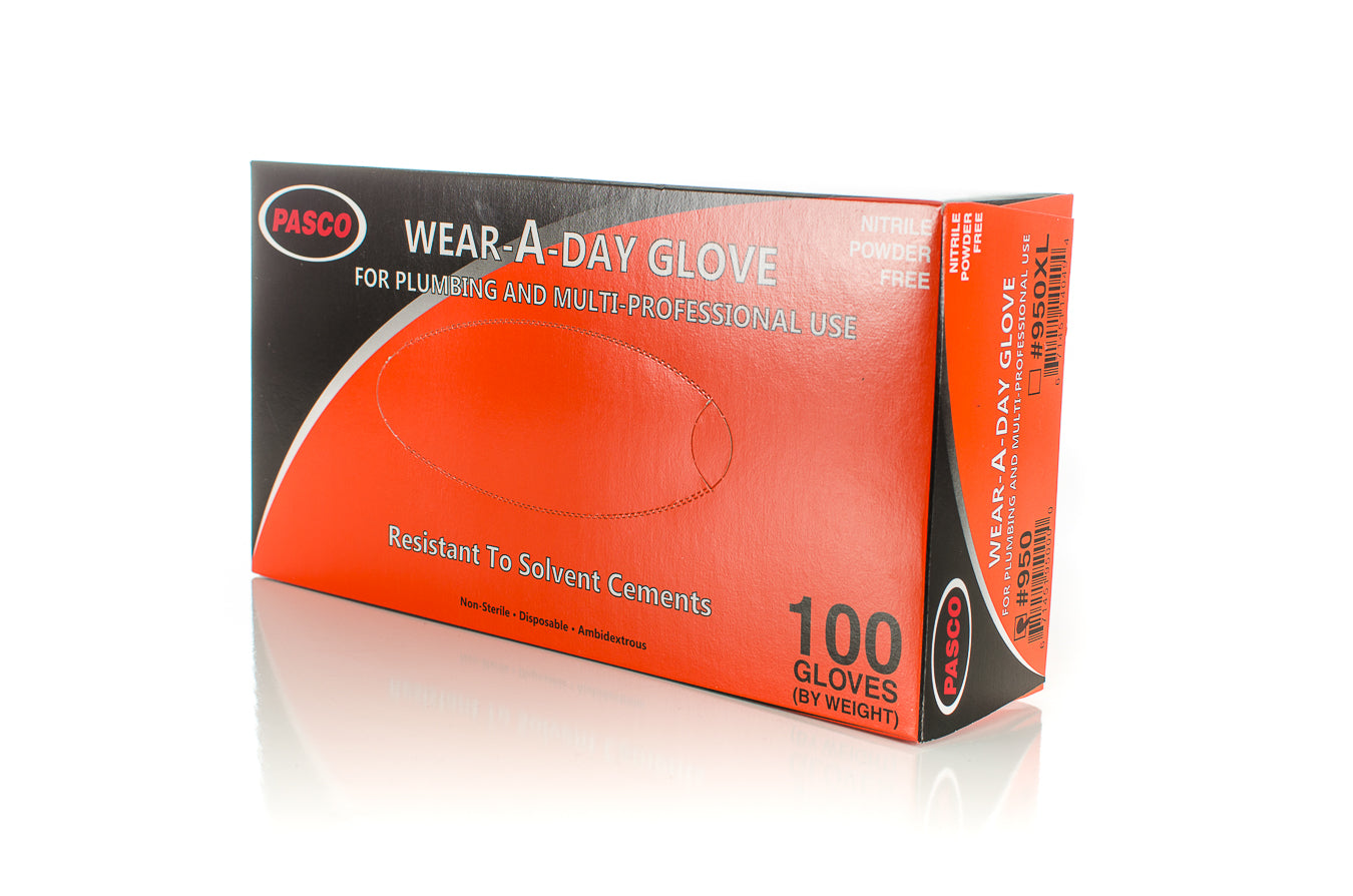 Pasco 950L NITRILE LARGE GLOVE 100/BOX