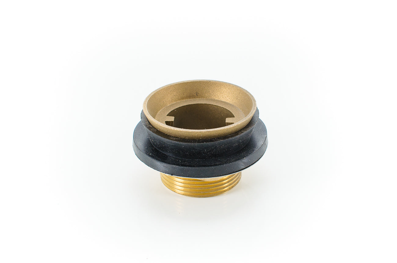 Pasco 963 1-1/2X1-1/4 CLOSET SPUD,BR NUT