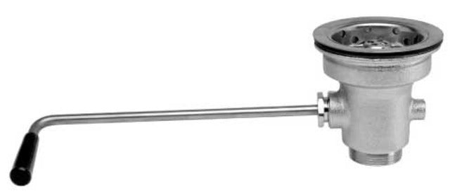 Fisher 24856 Twist Waste 2 Basket Strainer Chrome Plated