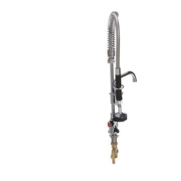 CHG KL50-MINI-AF2 Encore Single Hole Deck Mount Mini Pre Rinse Assembly with 8" Add On Faucet