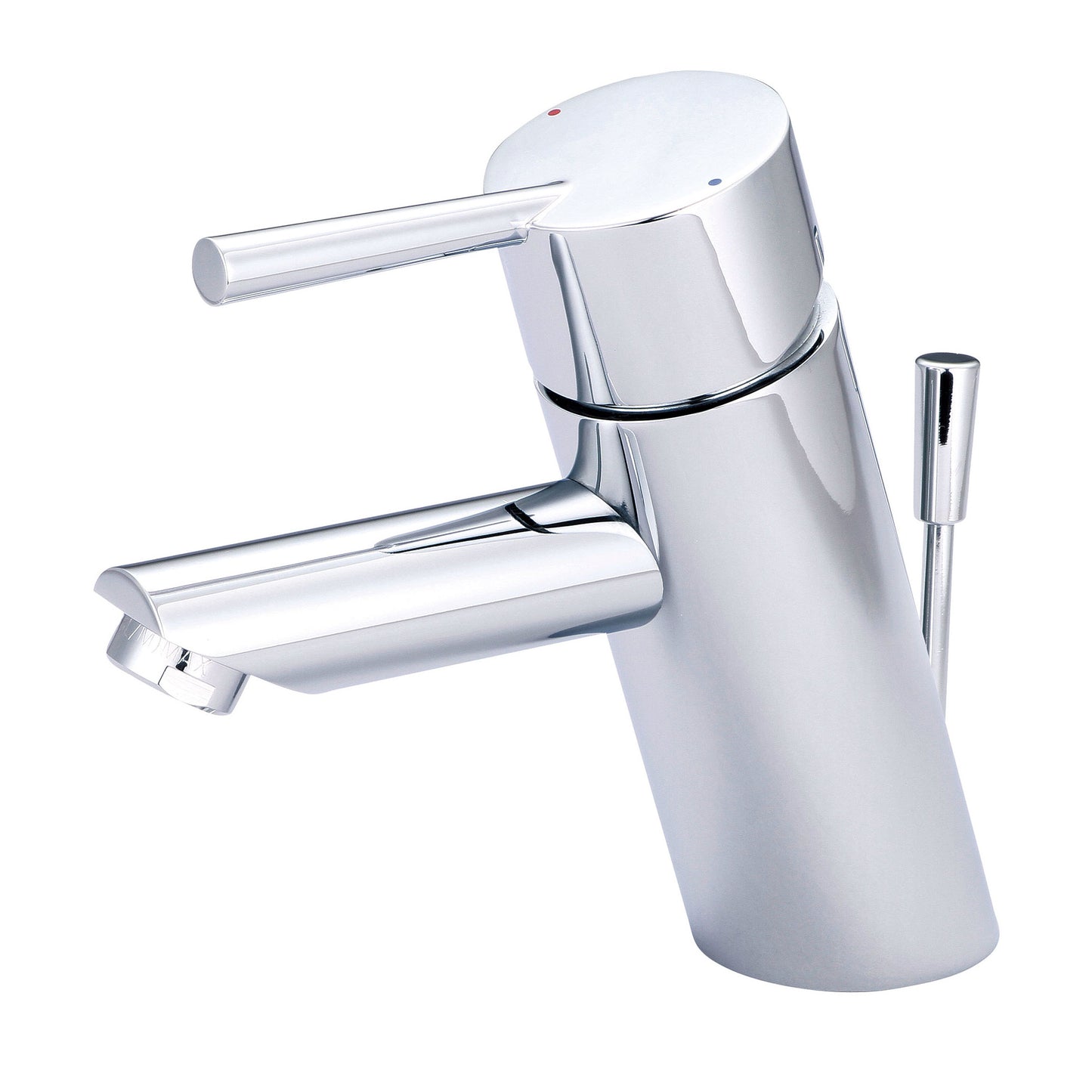 Olympia L-6050 LAV-1-HOLE SINGLE LVR HDL W/50/50 POP-UP DRAIN 3/8" FLEX-CP