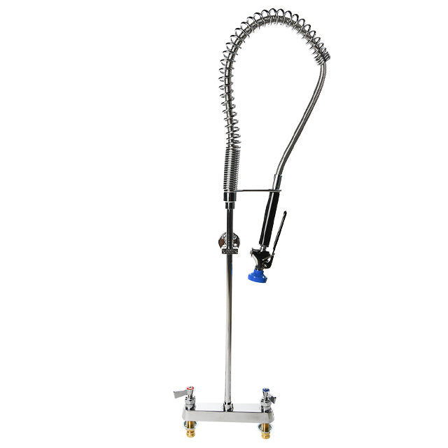 Fisher 2805-CV Pre-rinse Unit, Spring Style, 8" Deck Control Valve, Lever Handles