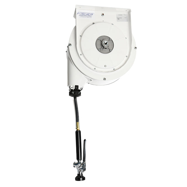 Fisher 32027 Reel Covered, 30 Hose, Spray Valve, Ceiling Mount