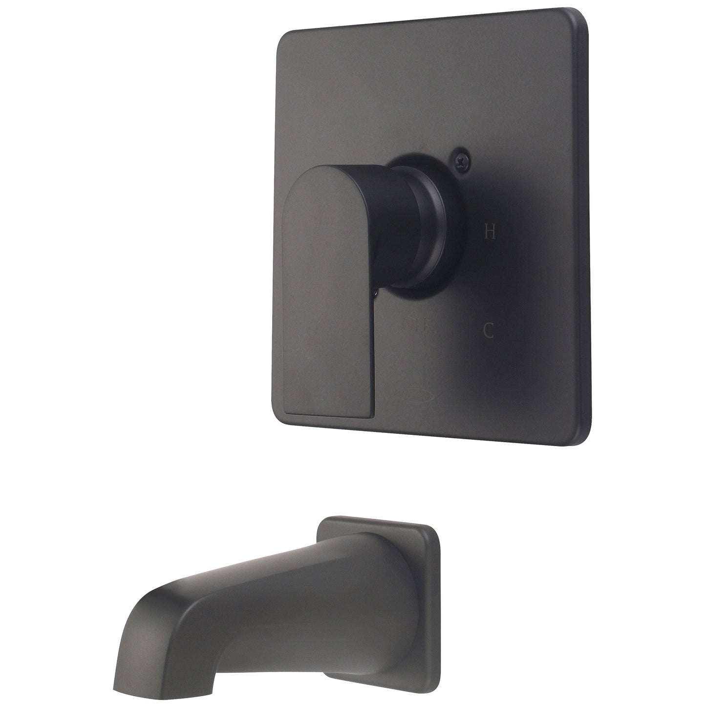 Olympia T-23911-MB TUB TRIM SET-LVR HDL COMBO TUB SPT W/ESCUTCHEON-MB