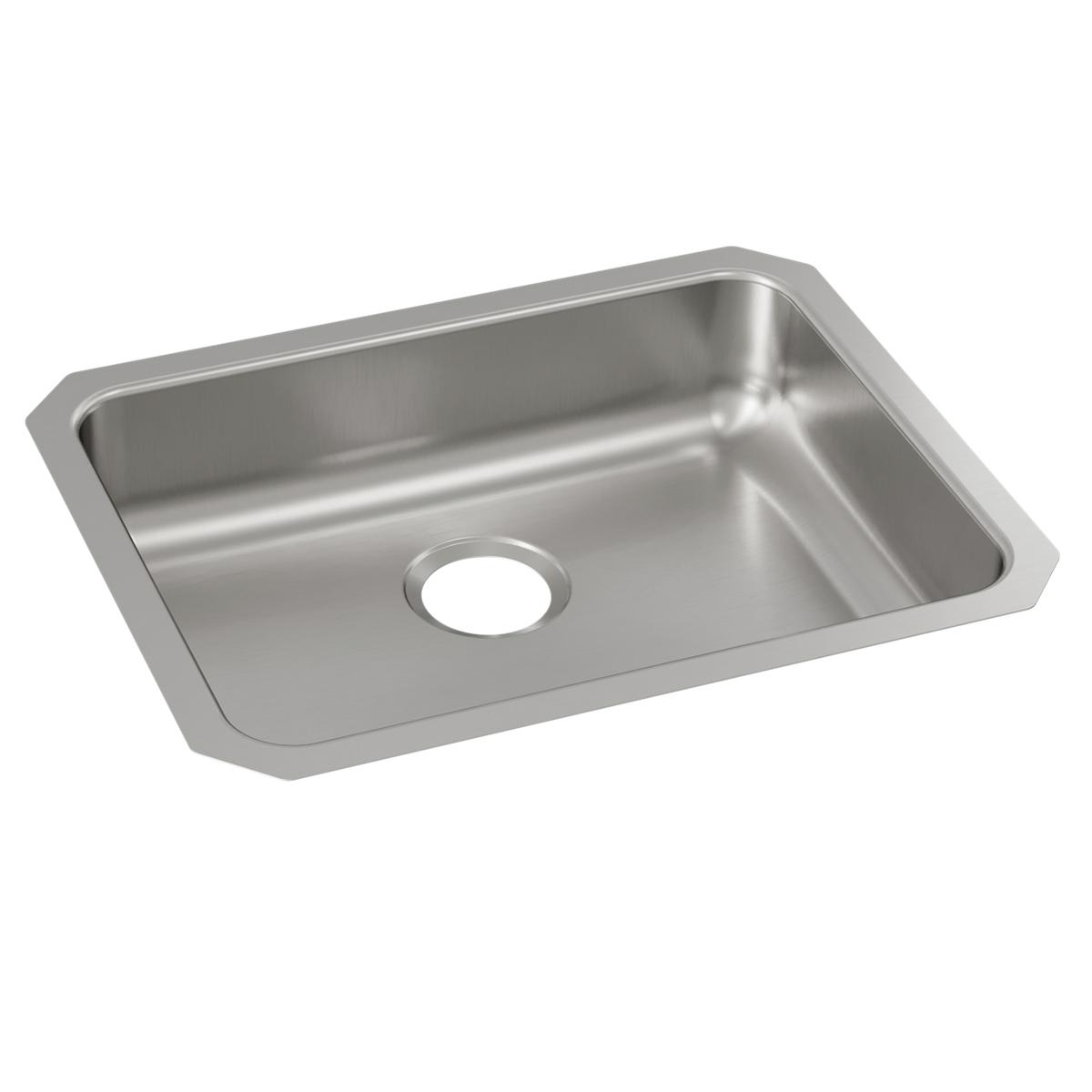 Just Manufacturing USADA1824A50-J Stainless Steel 23-1/2" x 18-1/4" x 5" Single Bowl Undermount ADA Sink
