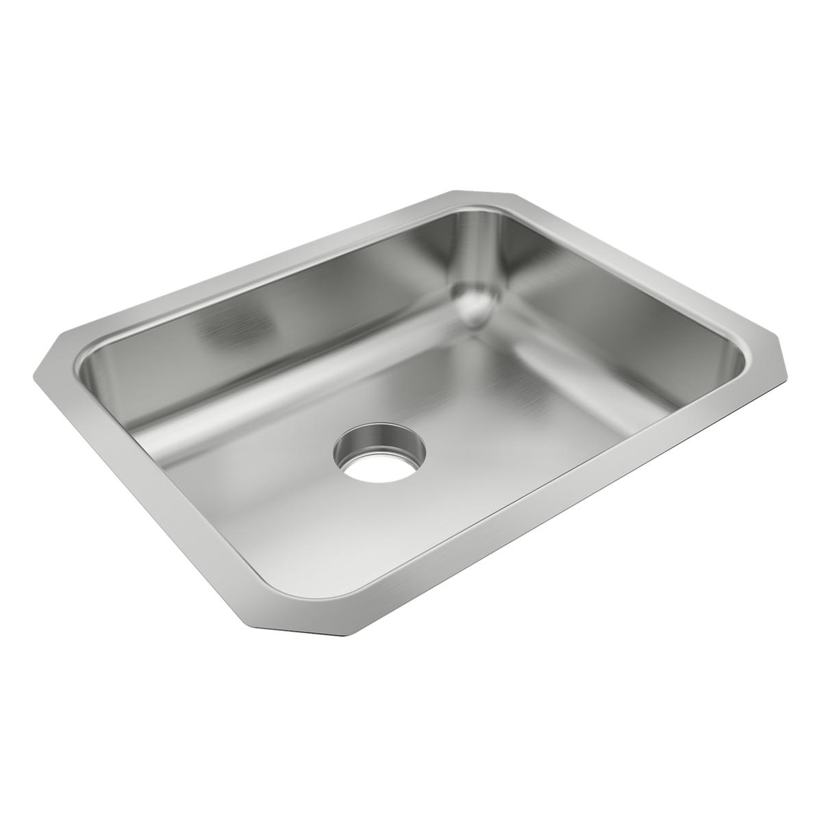 Just Manufacturing USFADA1620A55-J Stainless Steel 20-1/2" x 16-1/2" x 5-3/8" Single Bowl Undermount ADA Sink w/Integra Drain