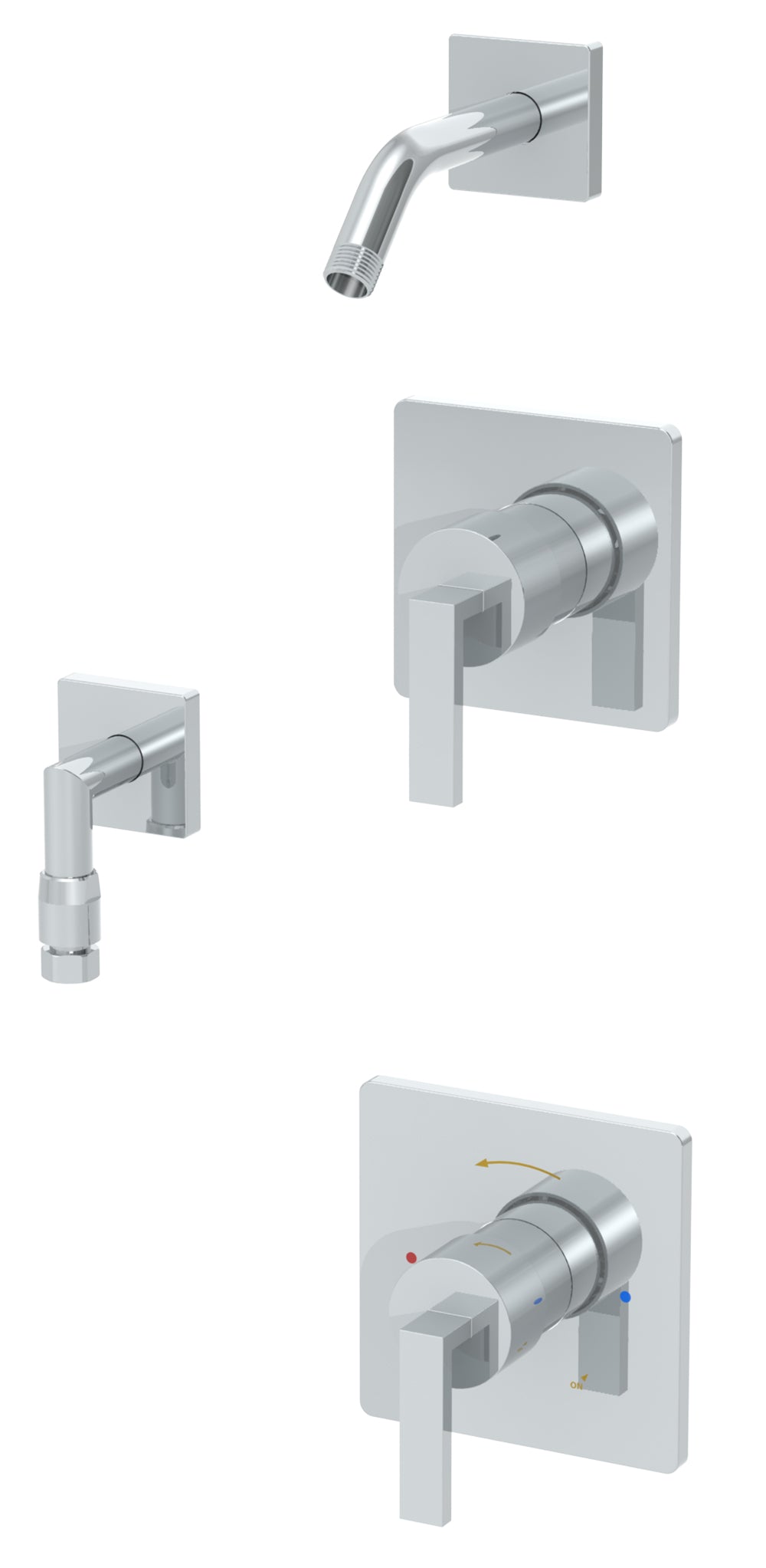 Symmons 0142-05-L/HDHSB-TRM Shower/Hand Shower Trim