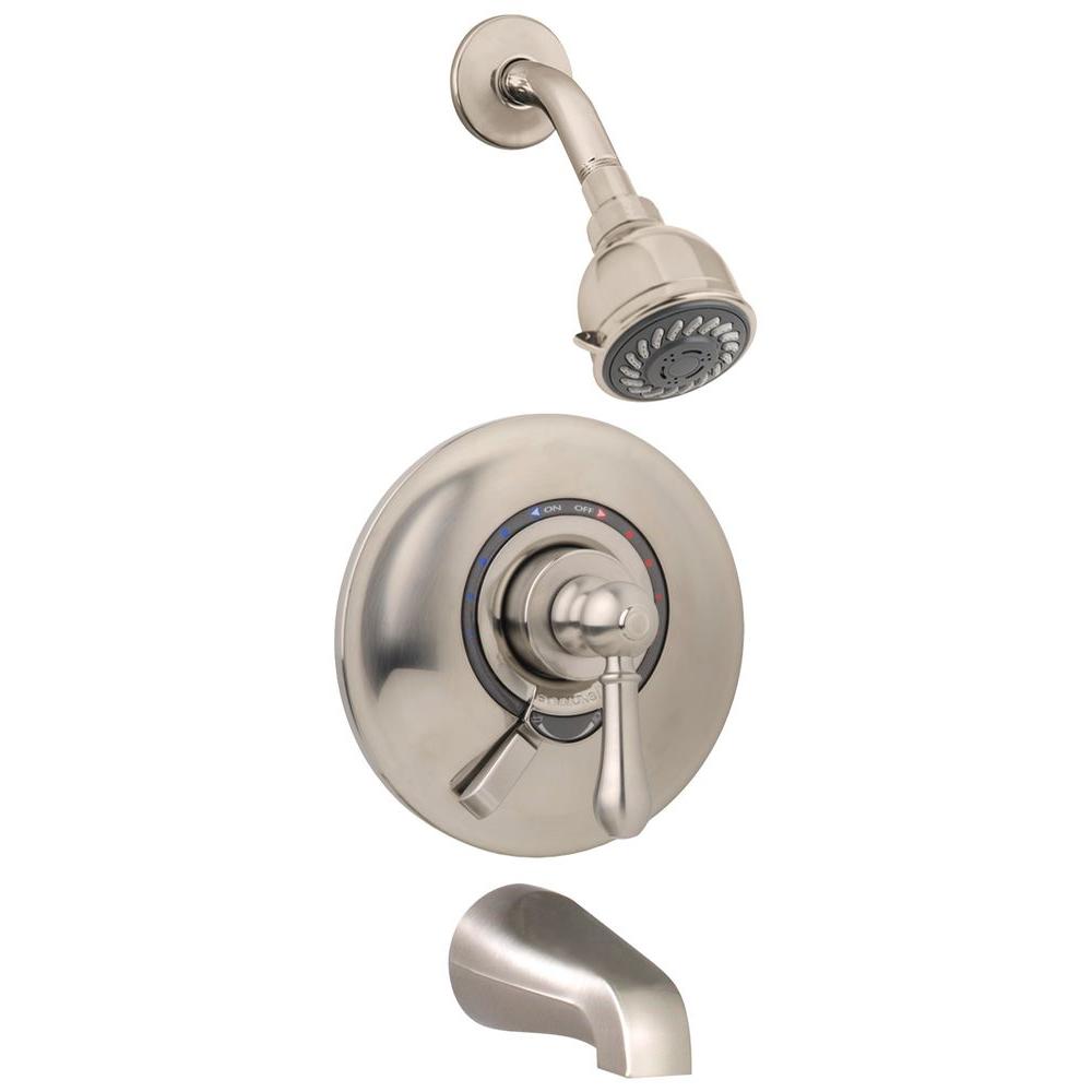 Symmons S7602STNRP Allura tub Shower in satin nickel