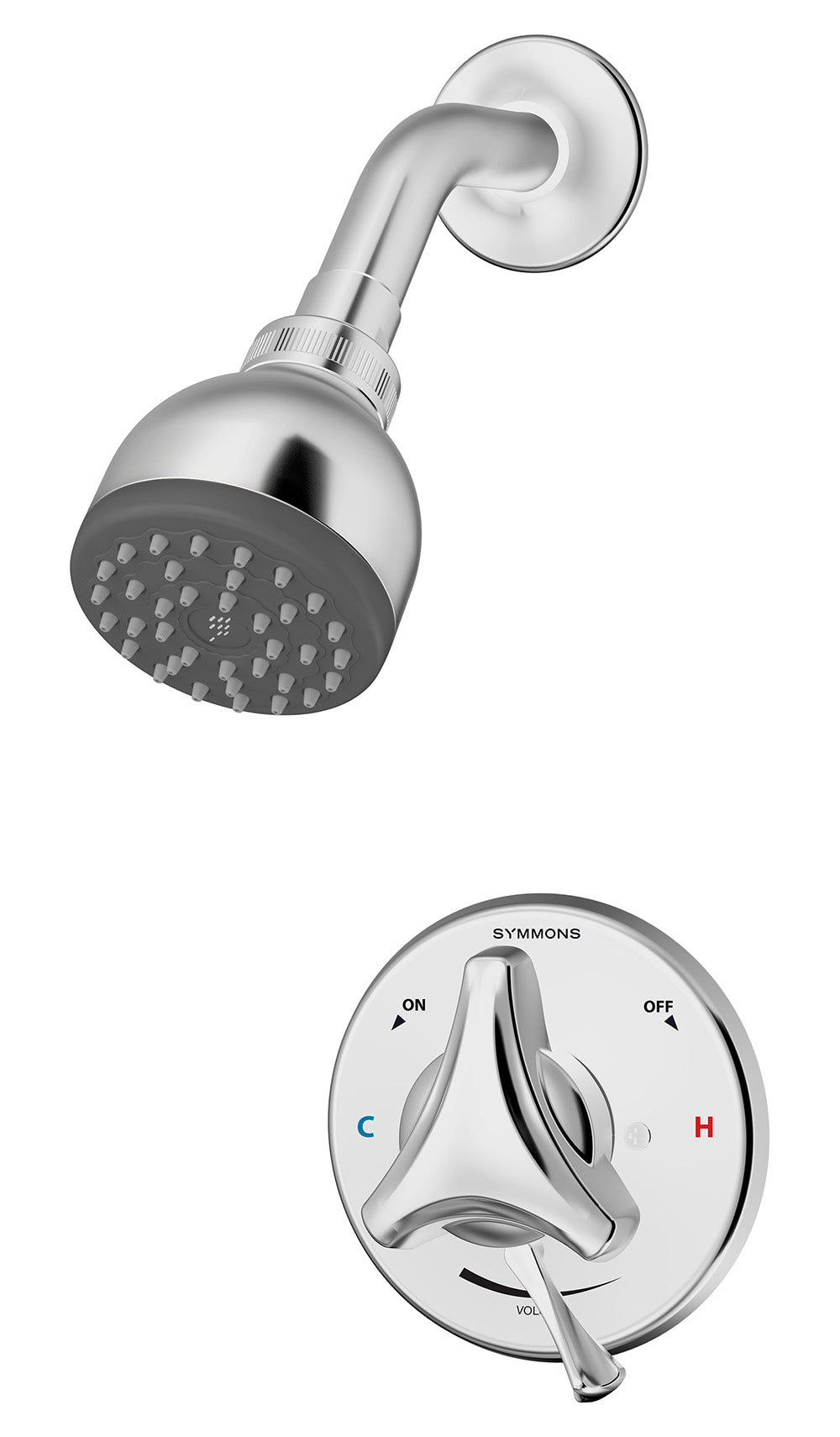Symmons S-9601-CHKS-P-1.5 Origins Shower system with secondary integral volume control