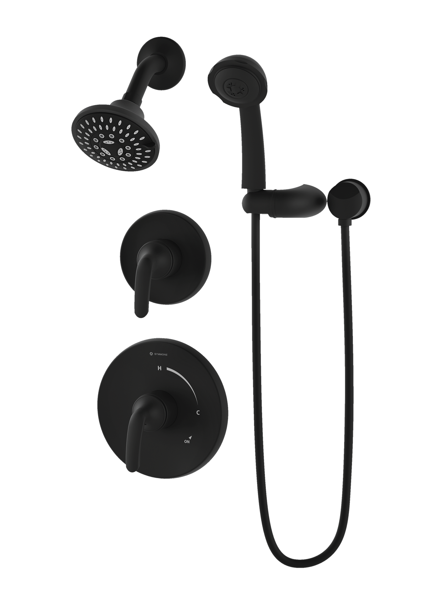 Symmons 5505MBTRM Elm shower and hand shower trim with separate diverter trim