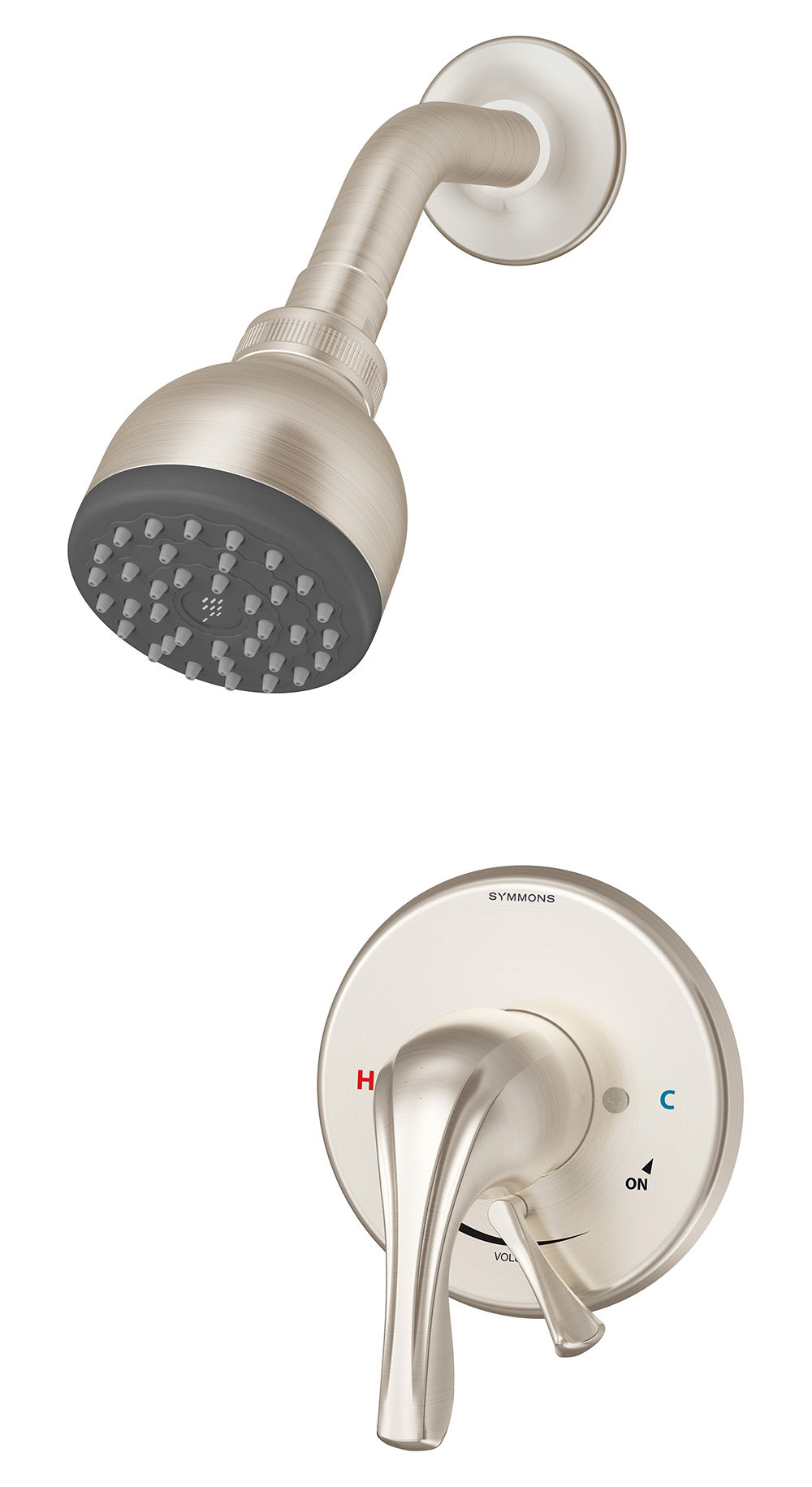 Symmons S-9601-PLR-TRM-STN Origins Shower trim with secondary integral volume control