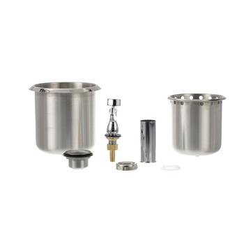 CHG K30-1010 Encore Stainless Steel Dipper Well Assembly Complete with Faucet