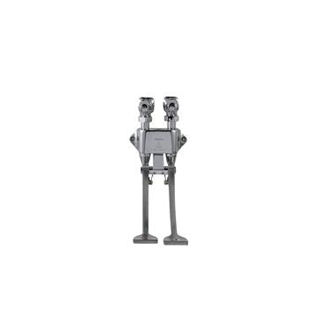 CHG KL24-1302 Pedal Valve Box with Dual Lever Operation, Self Closing Valves, Extended Pedals, Locking Stops and Wall Mount