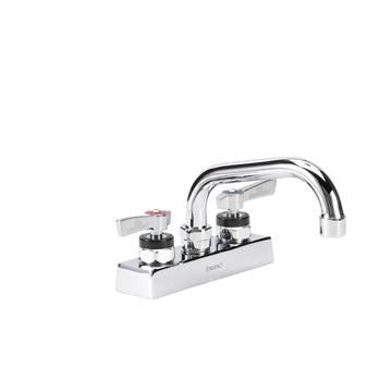 CHG KL41-4106-SE1Z Encore 4" OC Deck Mount Faucet Ceramic Valves with 6" Swivel Spout, Retail Packaging