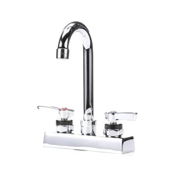 CHG KL41-4000-RE1 Encore 4" OC Deck Mount Faucet with 3-1/2" Rigid Gooseneck Spout
