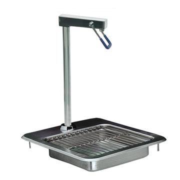 CHG K27-2000 Encore Stainless Steel Water Station Complete with 12" High Glass Filler