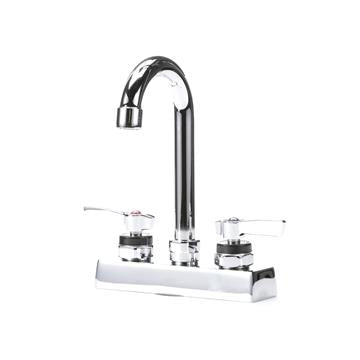 CHG KL41-4000-SD1 Encore 4" OC Deck Mount Faucet with 3-1/2" Swivel Gooseneck Spout and 1.5GPM Laminar Flow Aerator