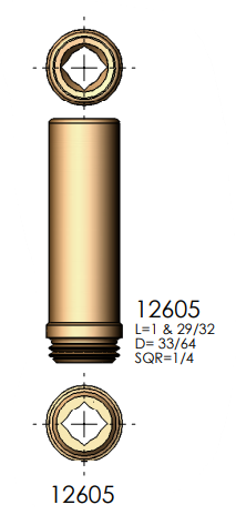 Union Brass 12605 (2605) Seat - 50 Series