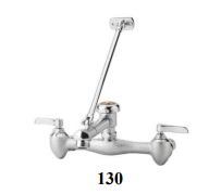 Union Brass 130 Mop Sink W/Wall Brace - R.C.