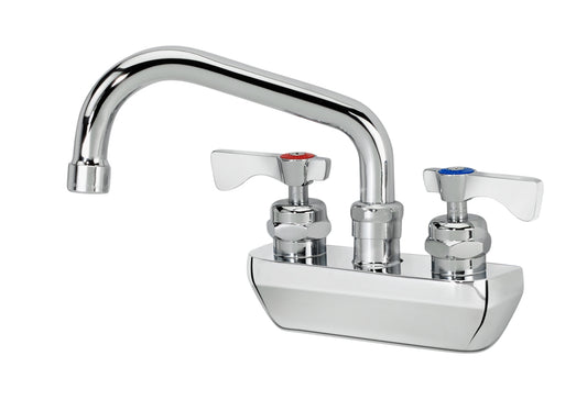 Krowne 14-406L ROYAL SERIES 4" CENTER Wall Faucet, 1/4 TURN Ceramic CARTRIDGE ValveS, WITH 6" SPOUT                 