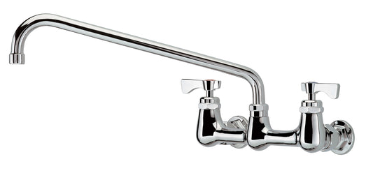 Krowne 14-814L ROYAL SERIES 8" CENTER Wall Faucet WITH 14" SPOUT    