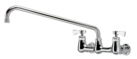 Krowne 14-816L ROYAL SERIES 8" CENTER Wall Faucet WITH 16" SPOUT    