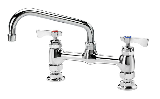 Krowne 15-808L ROYAL SERIES 8" CENTER RAISED DECK Faucet WITH 8" SPOUT                      