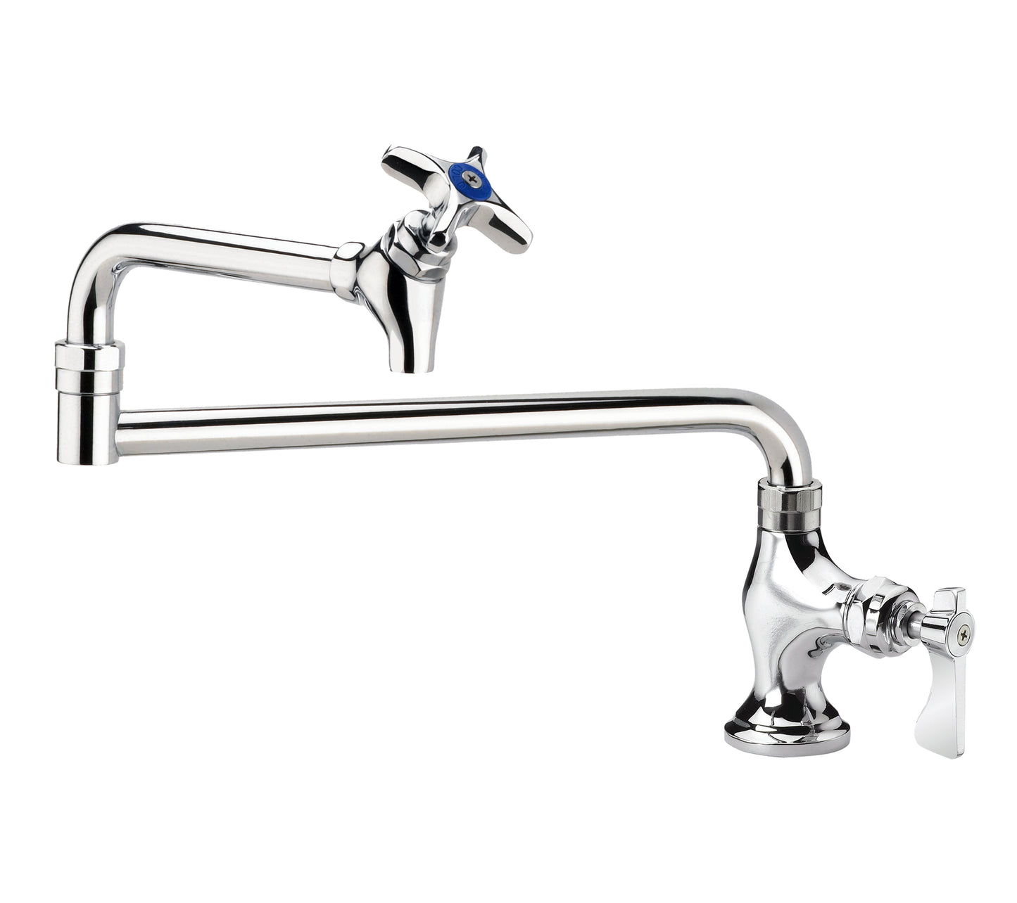 Krowne 16-161L Low Lead ROYAL SERIES Deck Mount POT FILLER WITH 12" JOINTED SPOUT (TWO 6" SECTIONS)                 