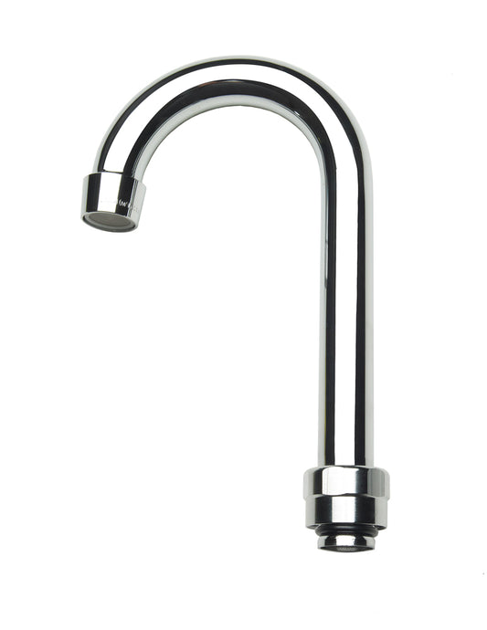 Krowne 19-227L SILVER SERIES SMALL GOOSENECK SPOUT 3-1/2" WIDE      