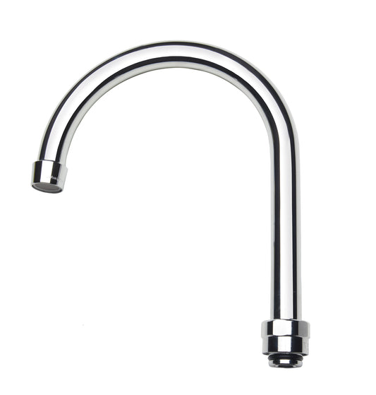 Krowne 19-228L. Silver Series 6" Wide Gooseneck Spout.
