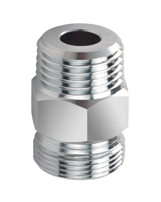 Krowne 21-114L.  Pre-rinse Hose to 1/2" NPT Adapter. Converts  Pre-rinse hose to 1/2" Male fitting.