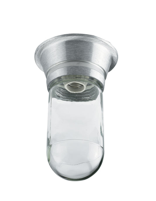 Krowne 25-103 COMPLETE VAPORPROOF LIGHTING FIXTURE(SLANTED BASE) WITH SHATTERPROOF COATED GLOBE                    