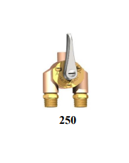 Union Brass 250 Anti-Sweat Toilet Valve Assy