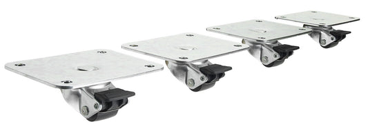 Krowne 28-168S 4" X 5" PLATE CASTER WITH 1" WHEEL                   