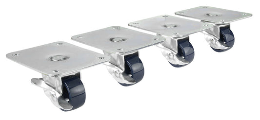 Krowne 28-169S 4" X 5" PLATE CASTER WITH 2" WHEEL                   