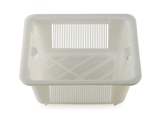 Krowne 30-148 Krowne 30-148. SLOTTED FLOOR STRAINER.  8 1/2" X 8 1/2" X 3 1/2" DEEP.  DISHWASHER SAFE.      