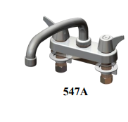 Union Brass 547A Ch Ldry, 8" Sp, Aer, 1/4T, Acr