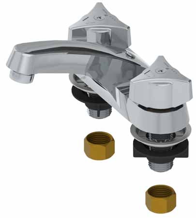 Union Brass 571A Chrome Brass Lavatory, 1/4 T