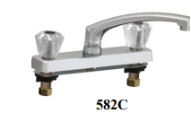 Union Brass 582C Kit.1/4T.Acrylic Hdl L/Spray