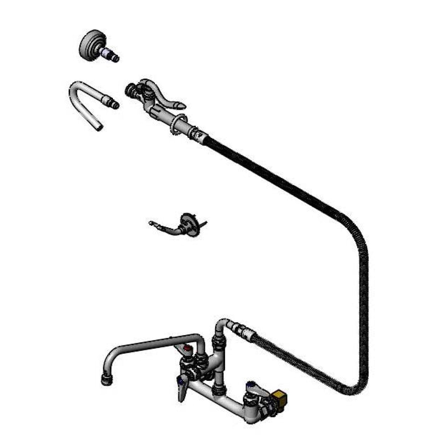 T&S Brass B-0175-60H-QDSV