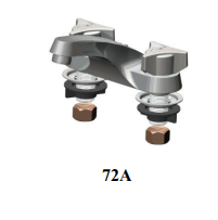 Union Brass 72A Chrome Brass Lav - W/Aerator