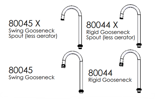 Union Brass 80045X Lg Swvl Gsnk - Laundry; L/Aer