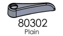 Union Brass 80302 Chrome Single Blade Handle - P
