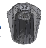 Union Brass 80393 Charcoal T&S Hdl Assy - Hot -