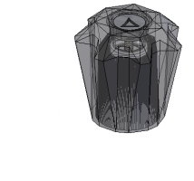 Union Brass 80395 Chrcl T&S Handle Assy.-Div