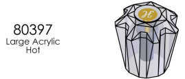 Union Brass 80397 Clear Acrylic Handle Assy- Hot