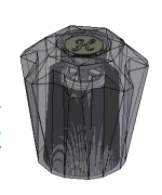 Union Brass 89037 Large Charcoal Hdl Assy - Hot