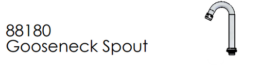 Union Brass 88180 Gooseneck Spout - Kitchen